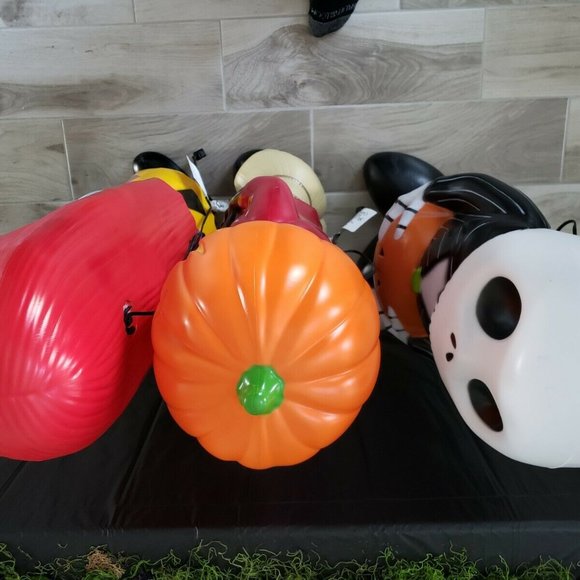 Disney Nightmare Before Christmas Blow Mold Set: Jack, Sally, Pumpkin King (NEW) - Picture 4 of 10